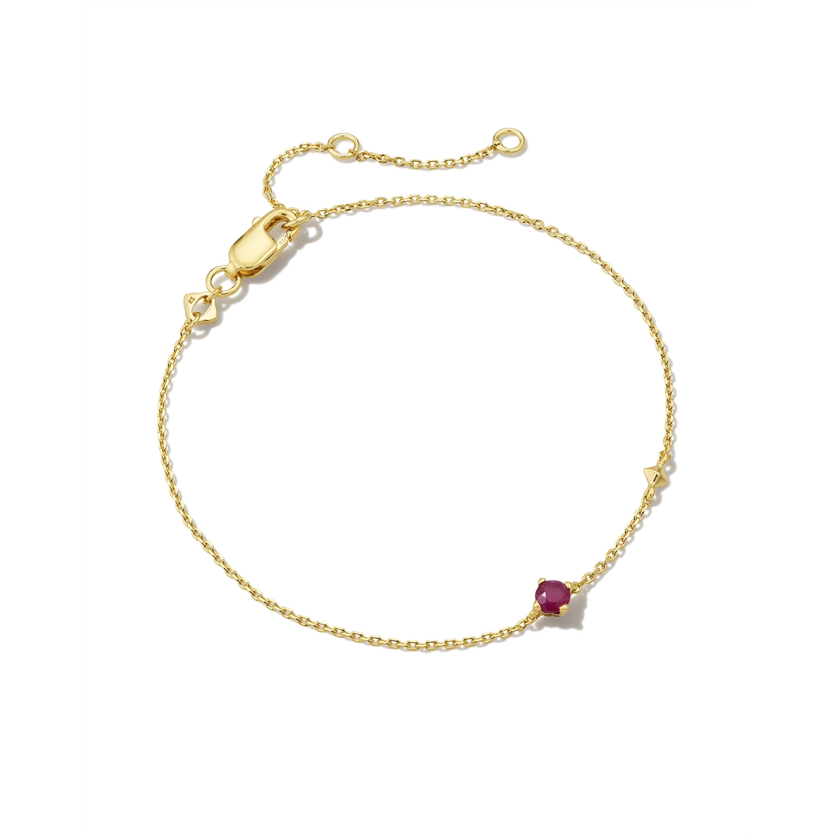Kendra Scott Bracelets in Alternative Metals containing Ruby 9608859055