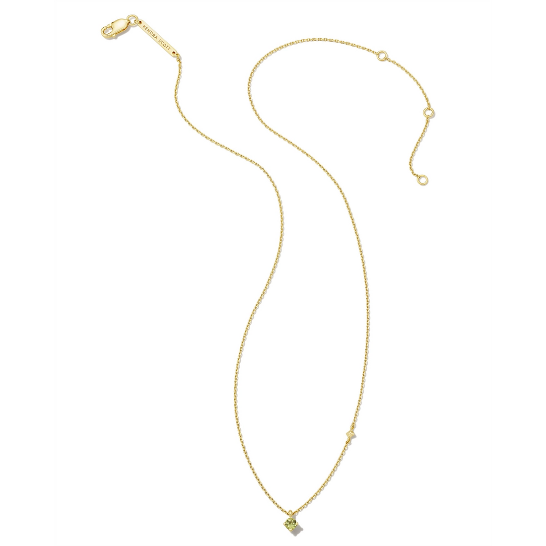 Kendra Scott Necklaces in Alternative Metals containing Peridot 9608859316