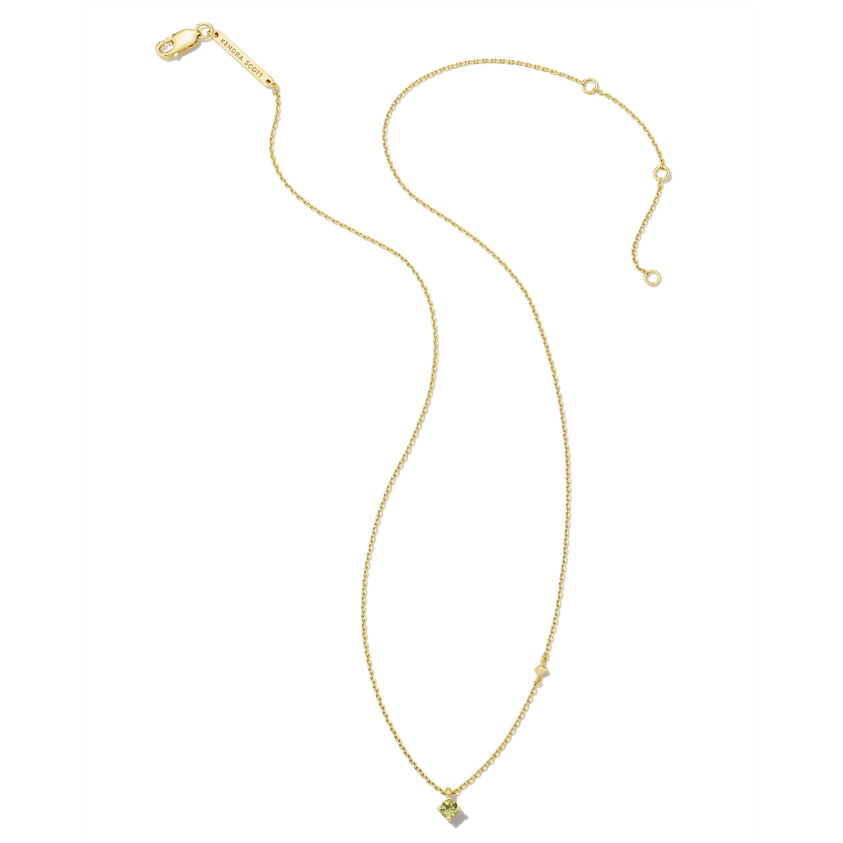 Kendra Scott Necklaces in Alternative Metals containing Peridot 9608859316