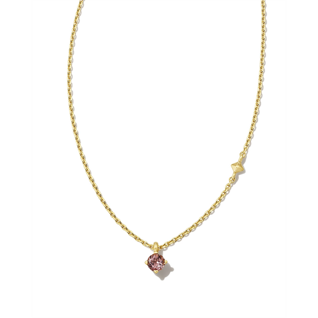 Kendra Scott Necklaces in Alternative Metals containing Pink tourmaline 9608859515