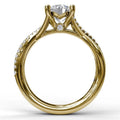 Fana Engagement Rings in Yellow Gold containing Diamond 455905