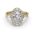 Fana Engagement Rings in Yellow Gold containing Diamond S4261-2_0CT-OV-14KYG