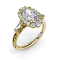 Fana Engagement Rings in Yellow Gold containing Diamond S4261-2_0CT-OV-14KYG