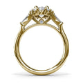 Fana Engagement Rings in Yellow Gold containing Diamond S4261-2_0CT-OV-14KYG