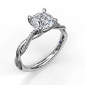Fana Rings in White Gold containing Diamond S3901-2_0CT-RD-14KWG-6H
