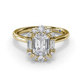 Fana Engagement Rings in Yellow Gold containing Diamond S4298-2_0CT-EC-14KYG