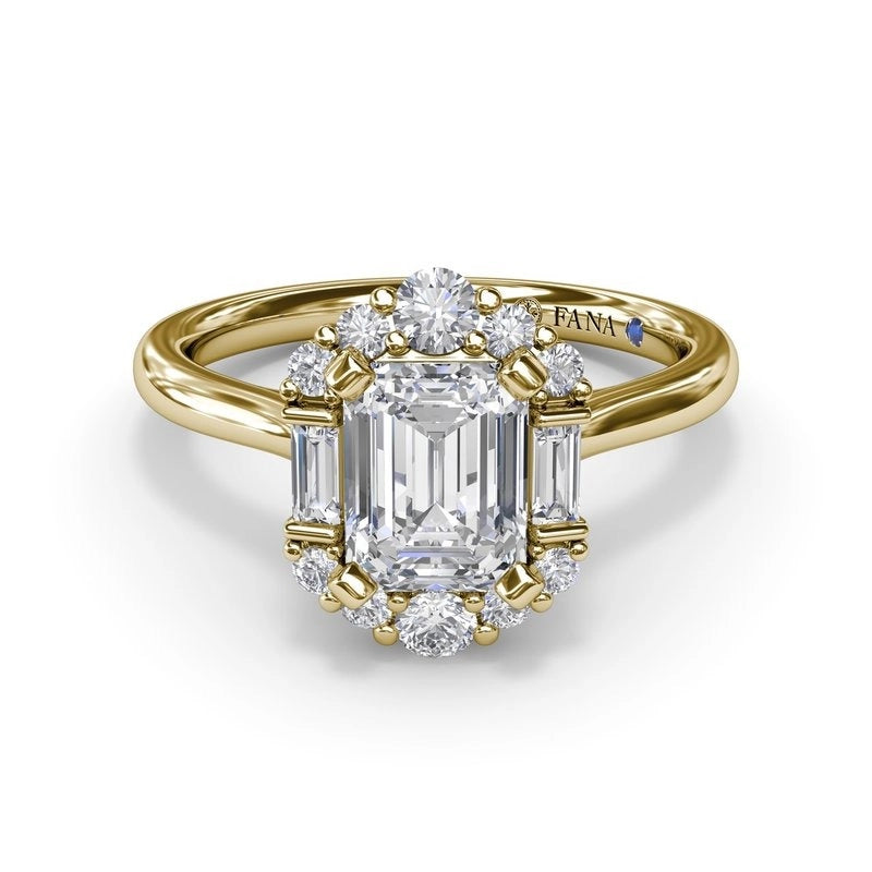 Fana Engagement Rings in Yellow Gold containing Diamond S4298-2_0CT-EC-14KYG
