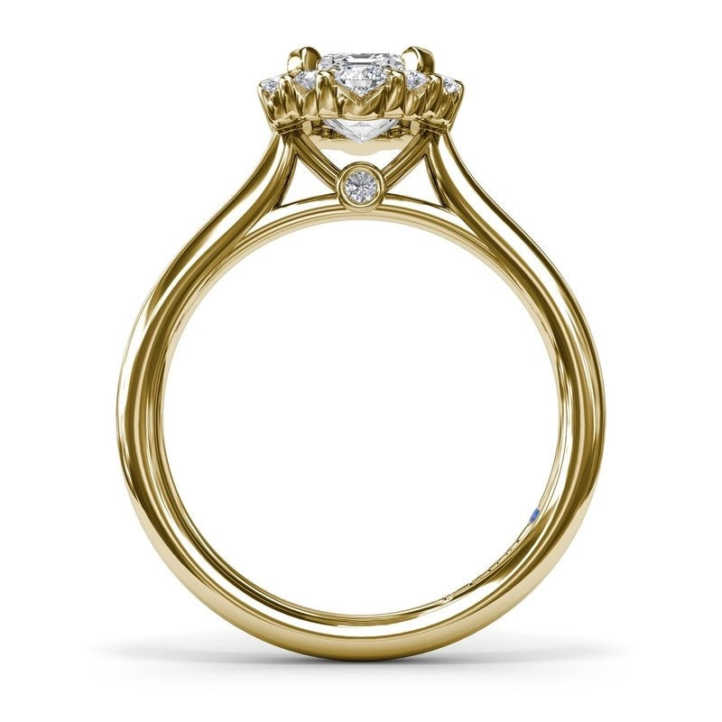 Fana Engagement Rings in Yellow Gold containing Diamond S4298-2_0CT-EC-14KYG
