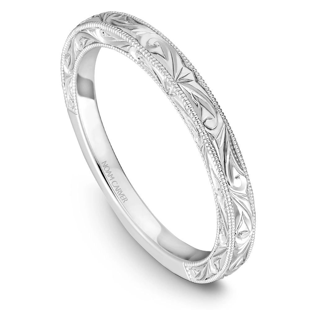 Noam Carver  Wedding Rings in White Gold 455982