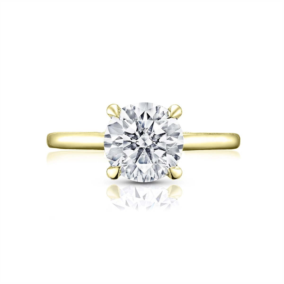 Tacori Engagement Rings in Yellow Gold containing Diamond 2688 1.5 RD 8.5 Y