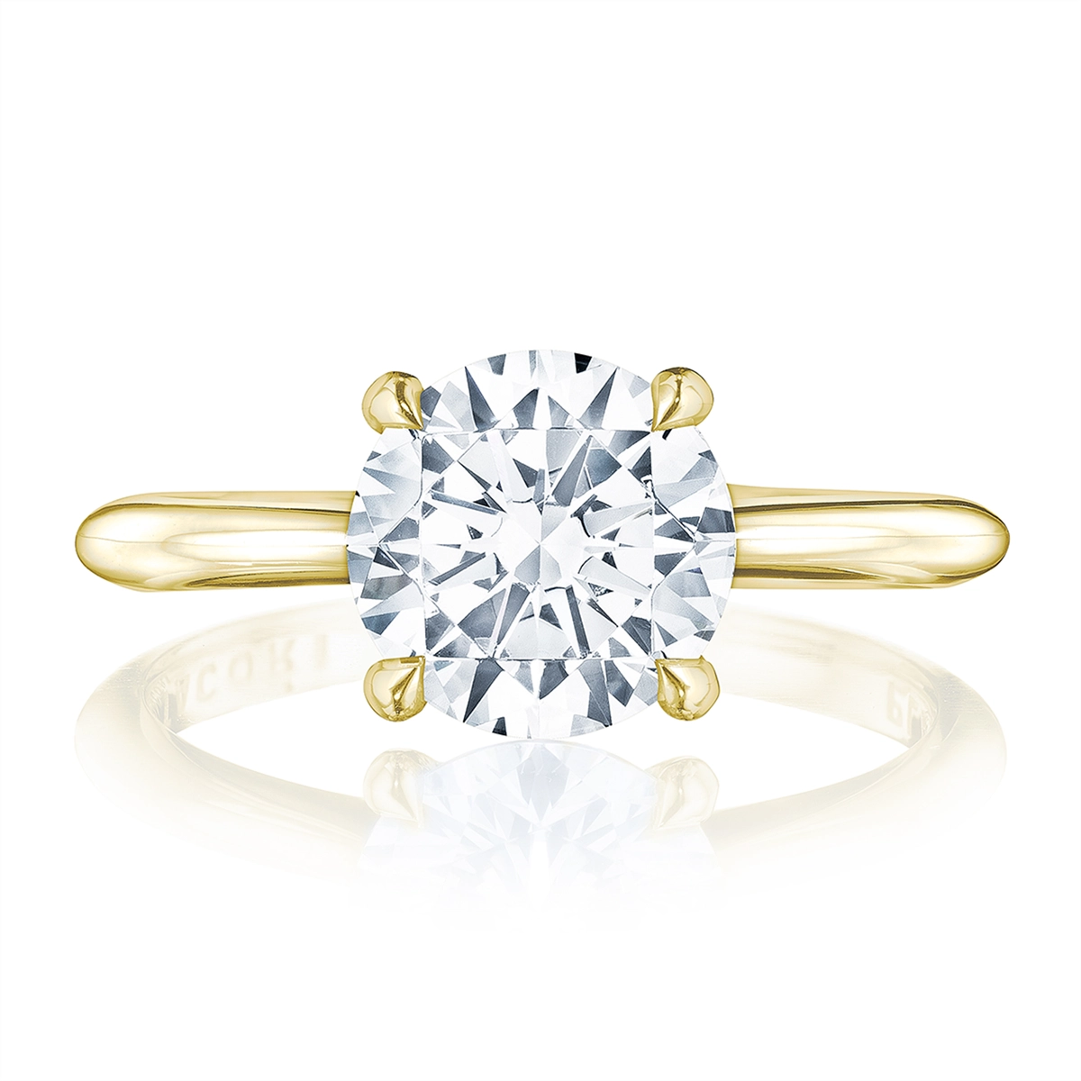 Tacori Engagement Rings in Yellow Gold containing Diamond 456060
