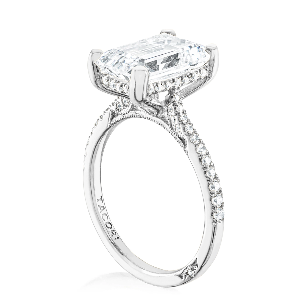 Tacori Engagement Rings in Platinum/Palladium containing Diamond 456064