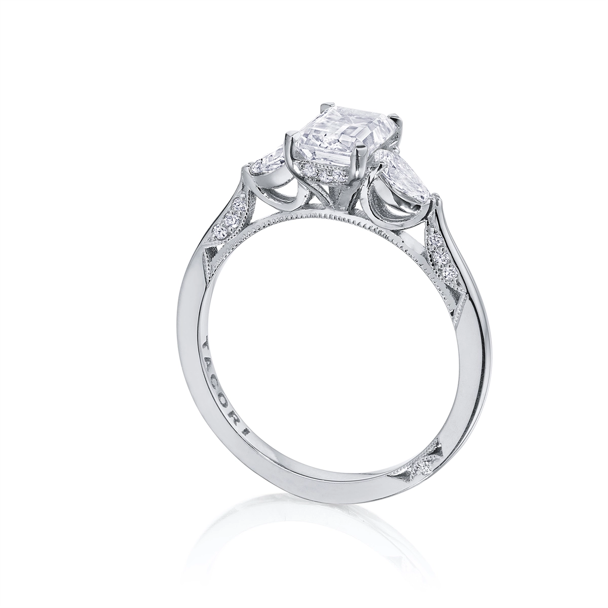 Tacori Engagement Rings in Platinum/Palladium containing Diamond 456065