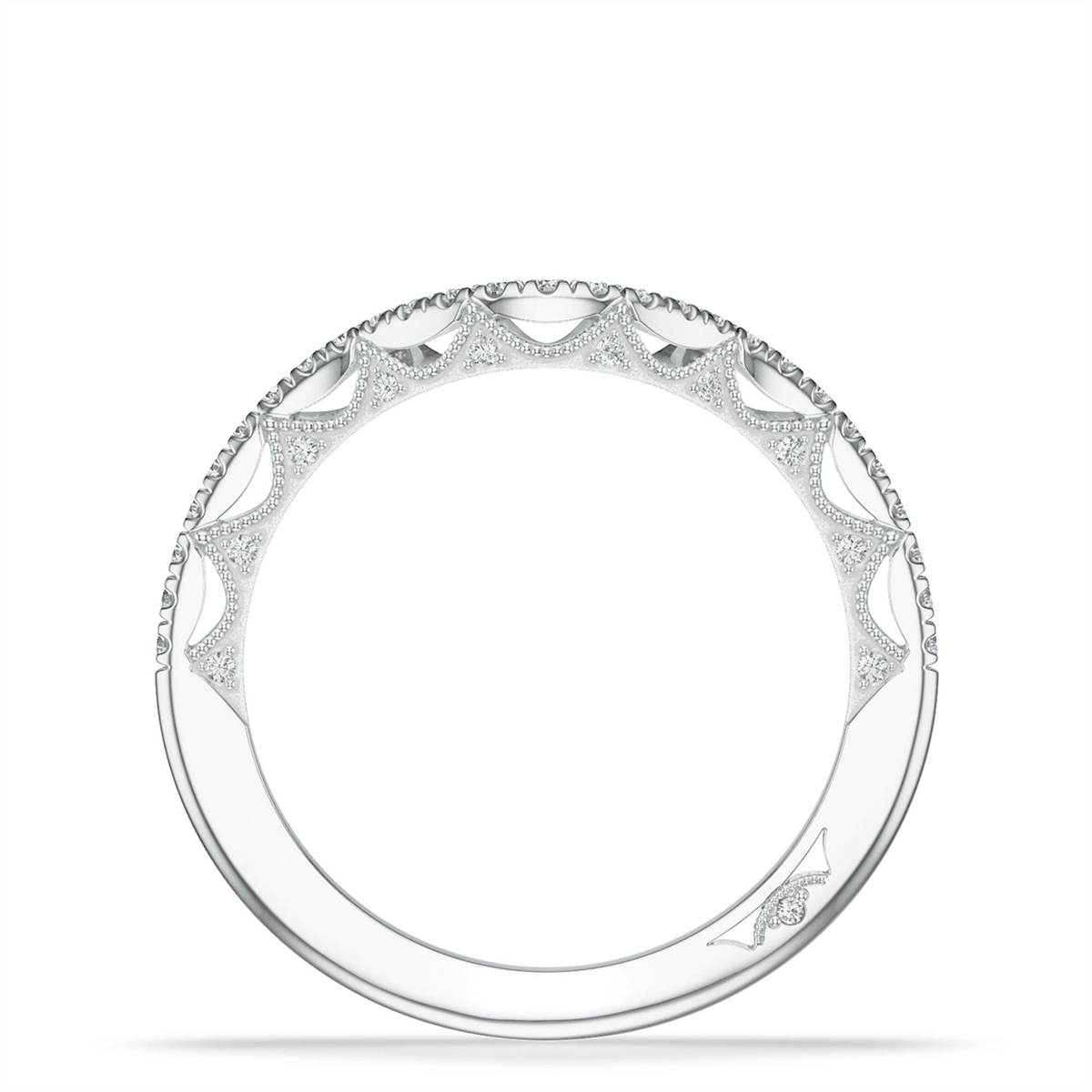 Tacori Wedding Rings in Platinum/Palladium containing Diamond 456066