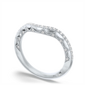 Tacori Wedding Rings in Platinum/Palladium containing Diamond 456066