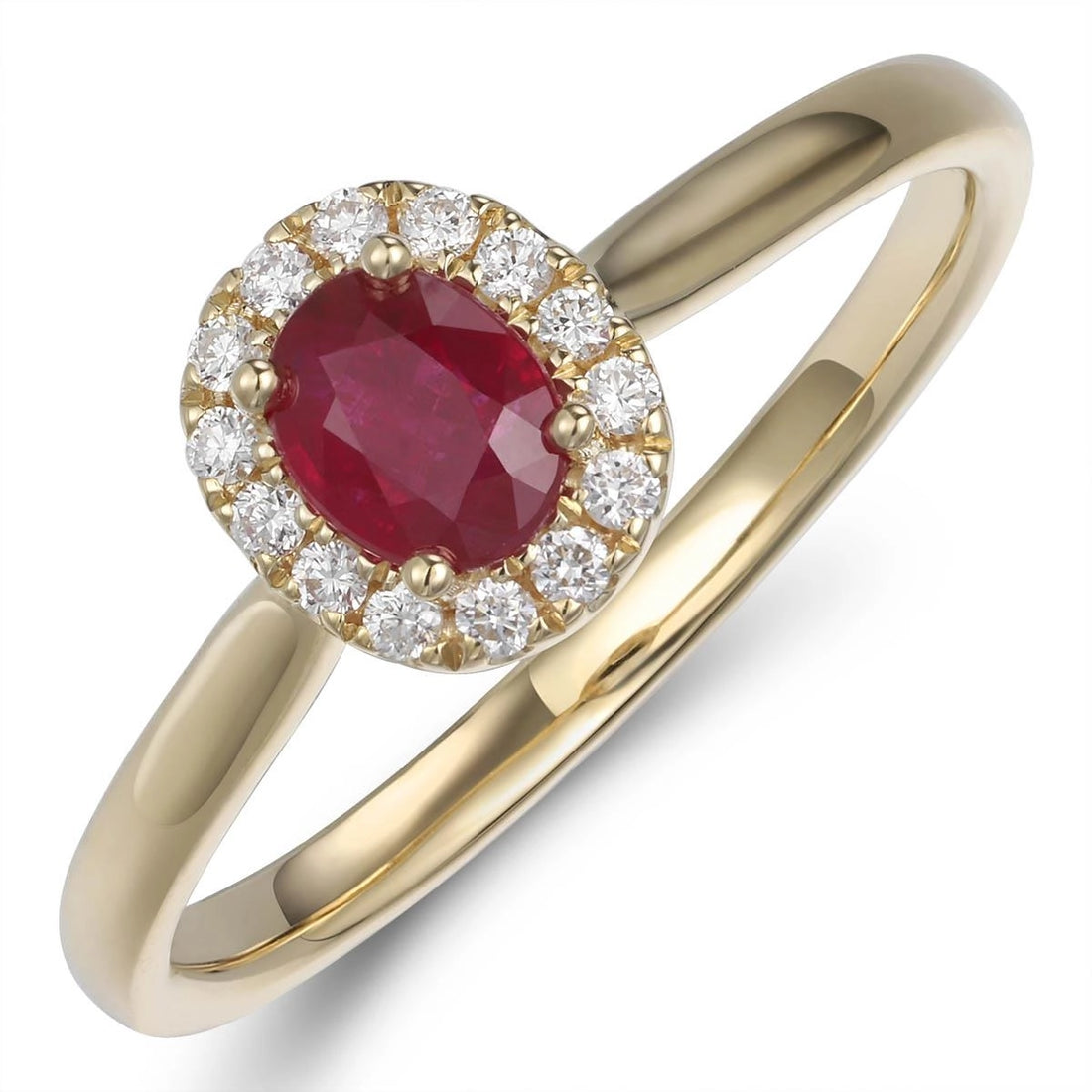Rings Rings in Yellow Gold containing Multi-gemstone, Diamond, Ruby 456094