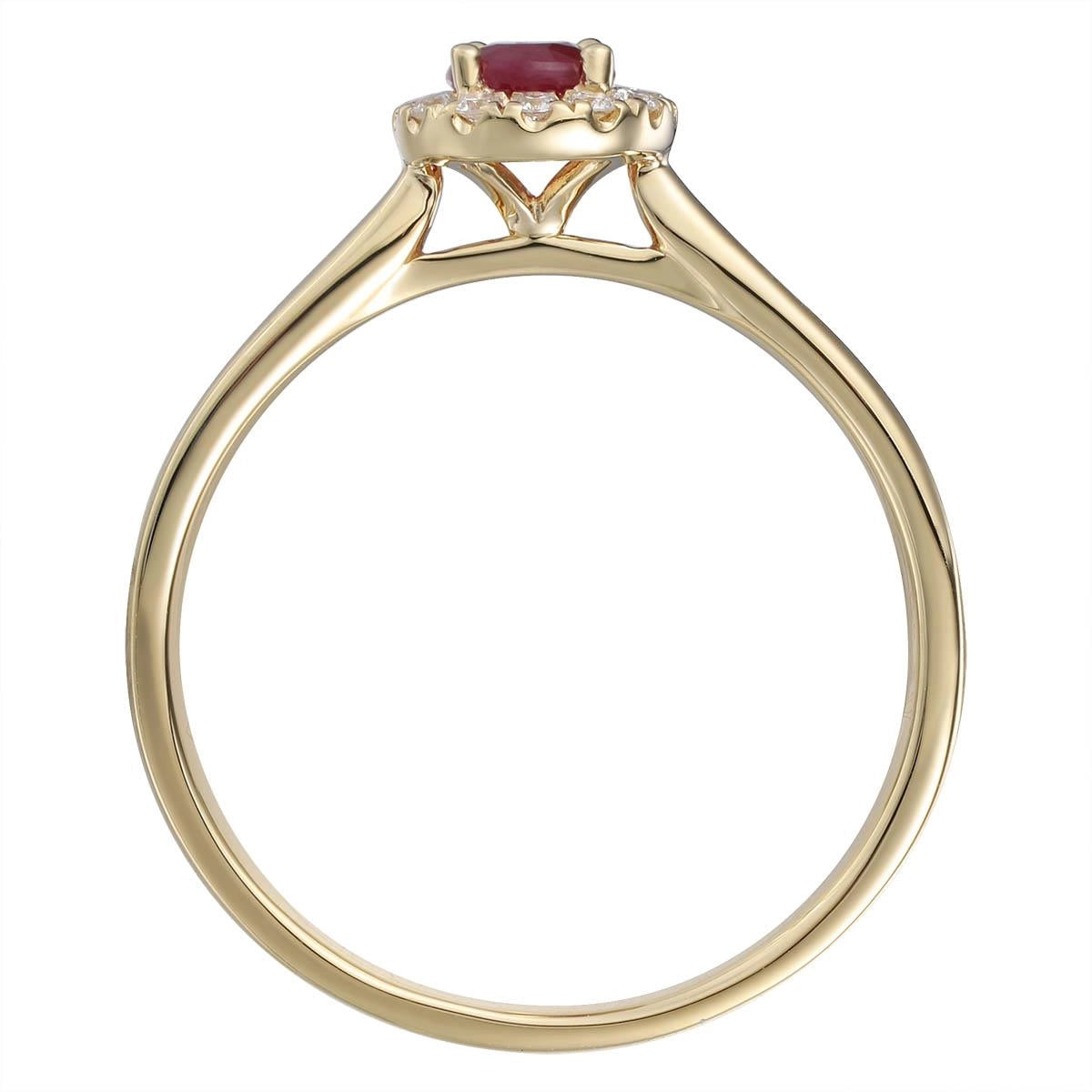 Rings Rings in Yellow Gold containing Multi-gemstone, Diamond, Ruby 456094