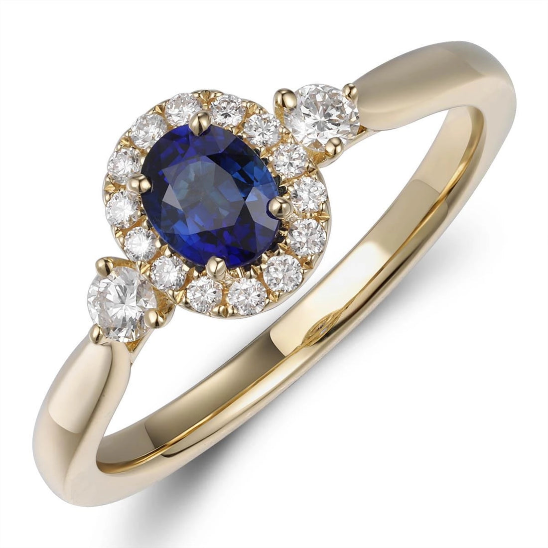 Rings Rings in Yellow Gold containing Multi-gemstone, Diamond, Sapphire 456103
