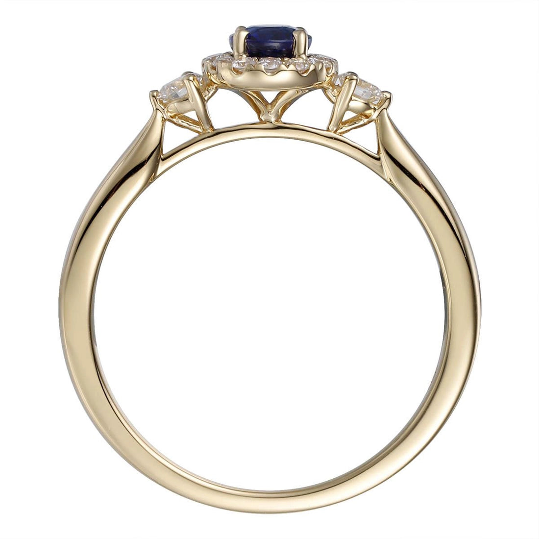 Rings Rings in Yellow Gold containing Multi-gemstone, Diamond, Sapphire 456103