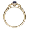 Rings Rings in Yellow Gold containing Multi-gemstone, Diamond, Sapphire 456103