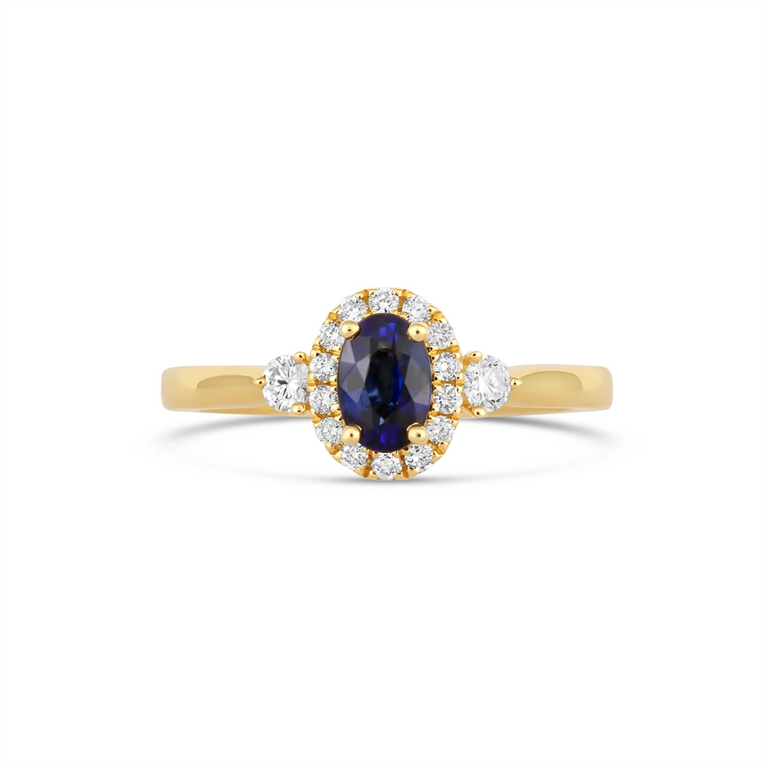 Rings Rings in Yellow Gold containing Multi-gemstone, Diamond, Sapphire 456104