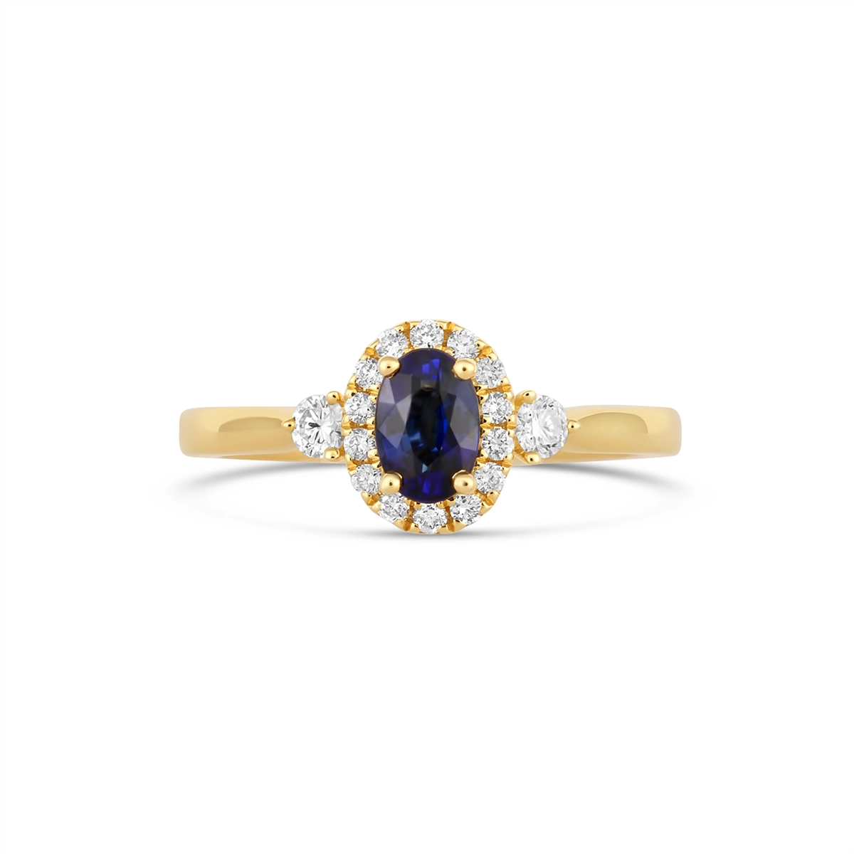 Rings Rings in Yellow Gold containing Multi-gemstone, Diamond, Sapphire 456104
