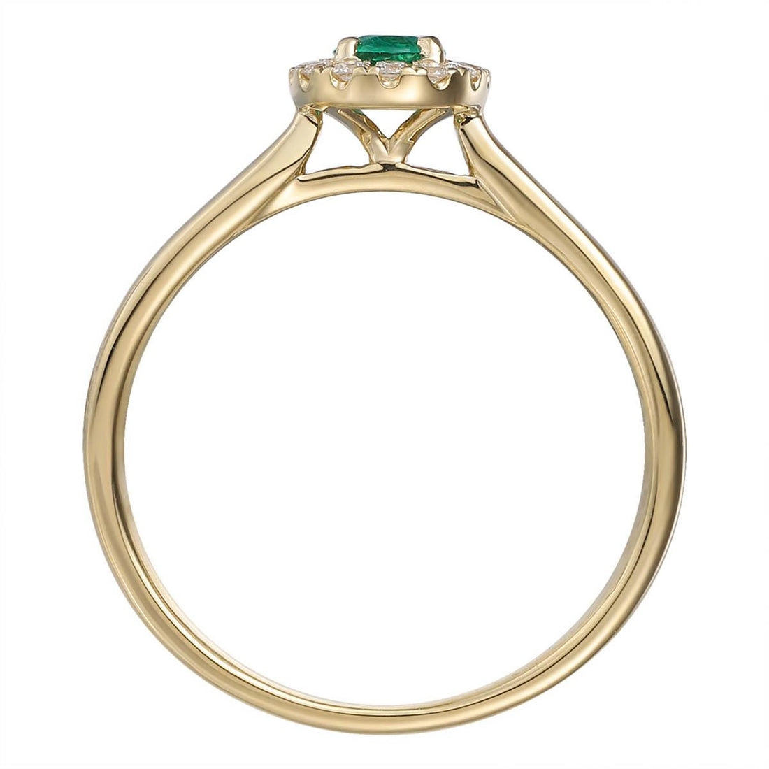 Rings Rings in Yellow Gold containing Multi-gemstone, Diamond, Emerald 456111