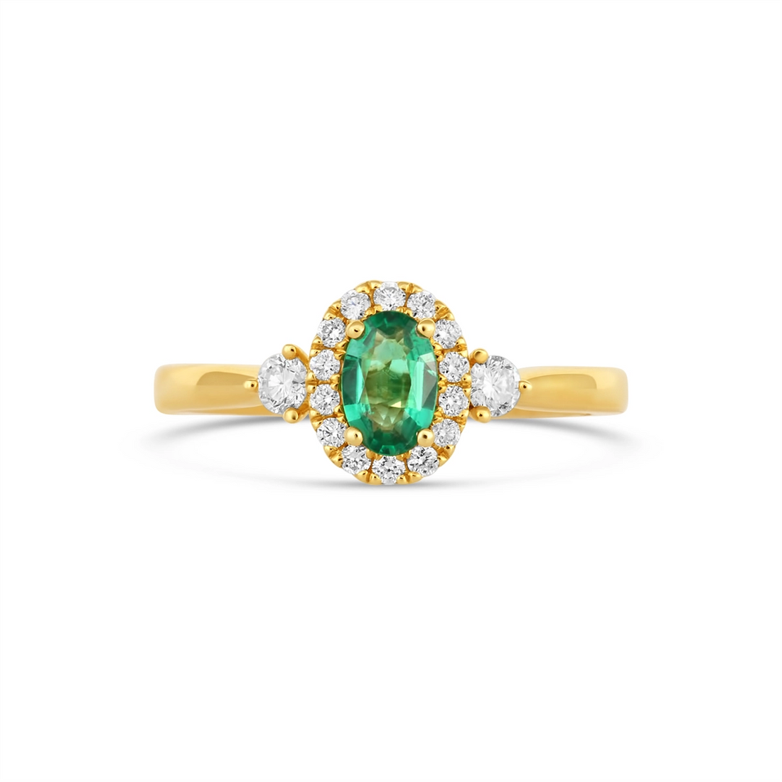 Rings Rings in Yellow Gold containing Multi-gemstone, Diamond, Emerald 456119