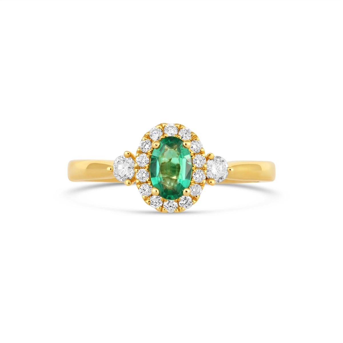 Rings Rings in Yellow Gold containing Multi-gemstone, Diamond, Emerald 456119