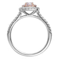 Rings Engagement Rings in Rose Gold containing Other, Multi-gemstone, Diamond 456124