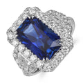 Rings Rings in White Gold containing Multi-gemstone, Diamond, Sapphire 456128