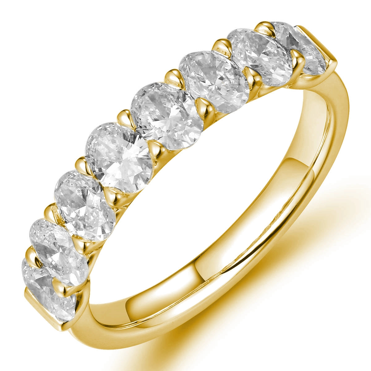 Rings Wedding Rings in Yellow Gold containing Diamond 456131