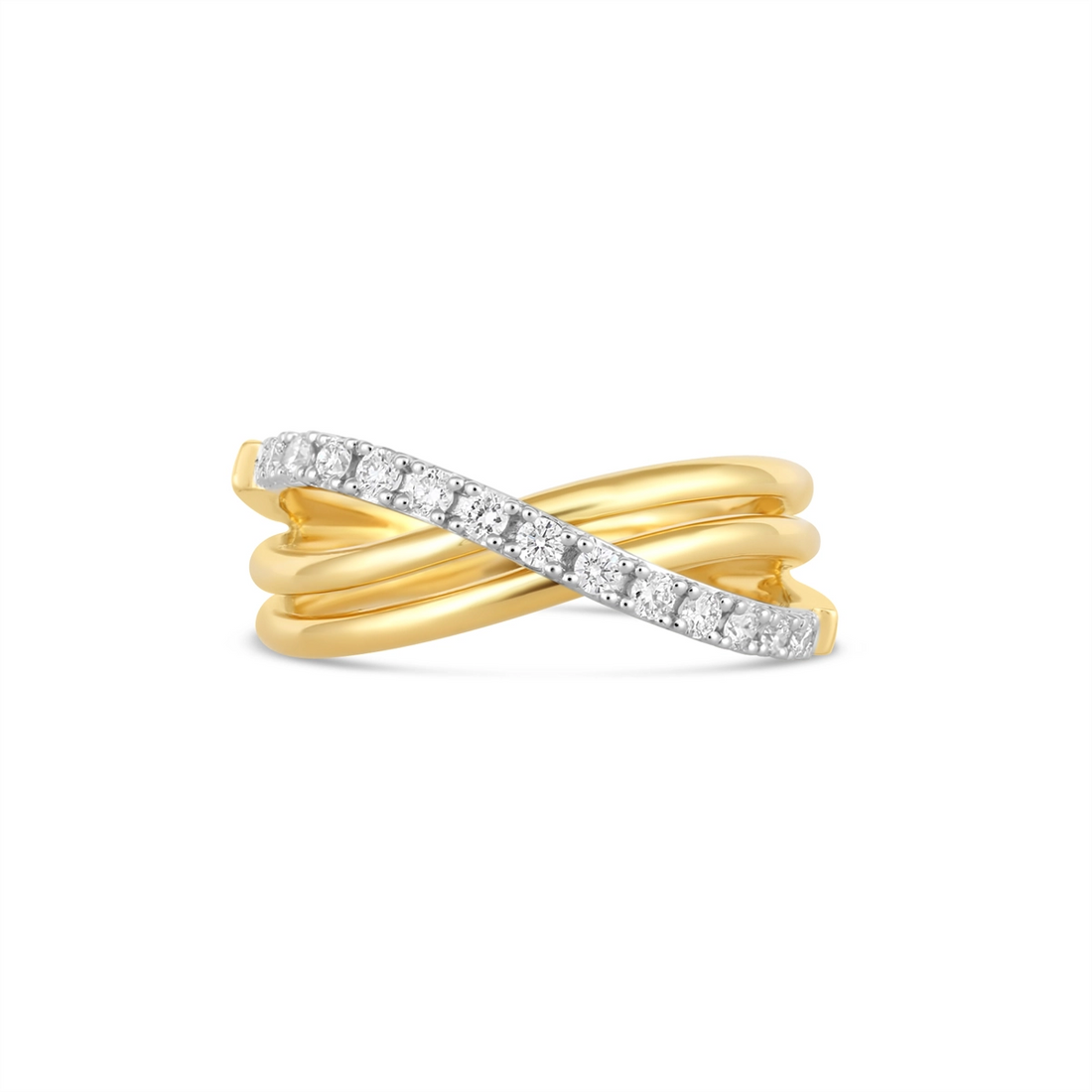 Rings Rings in Mixed Metals containing Diamond 456133