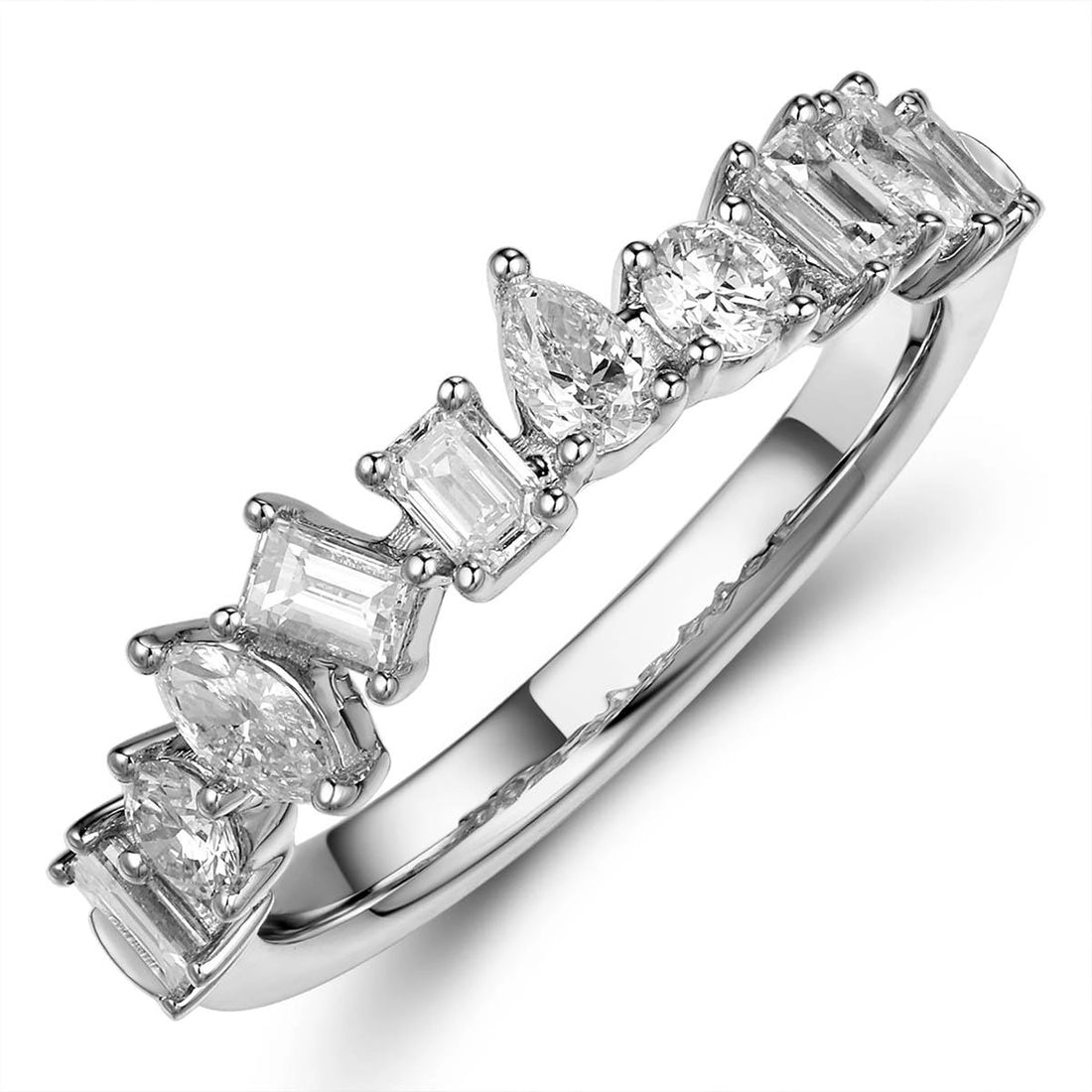 Rings Wedding Rings in White Gold containing Diamond 456134