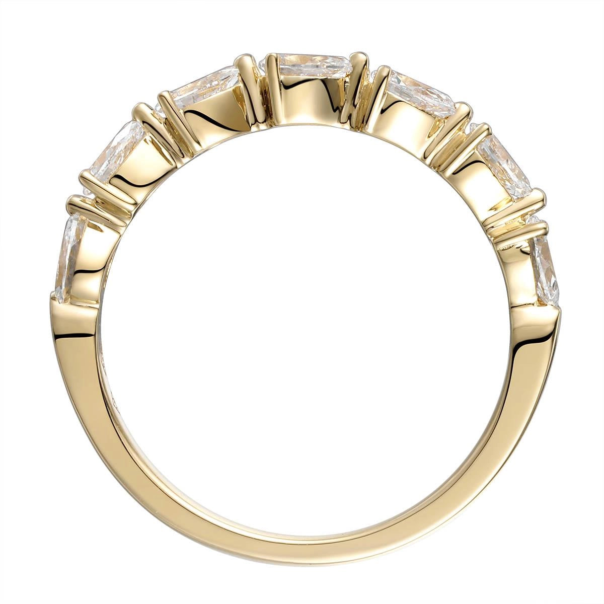 Wedding Bands Wedding Rings in Yellow Gold containing Diamond 456138