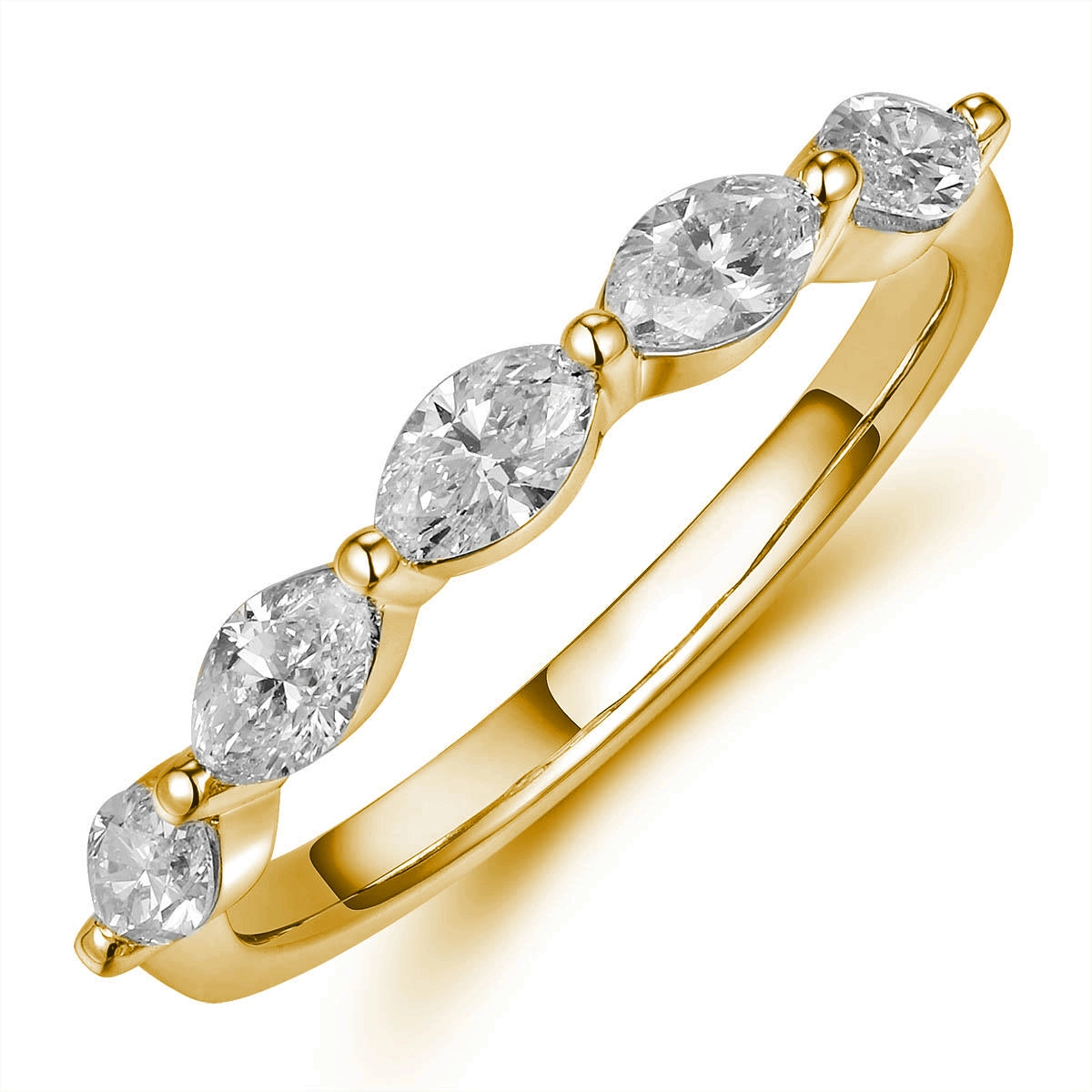 Wedding Bands Wedding Rings in Yellow Gold containing Diamond 456139