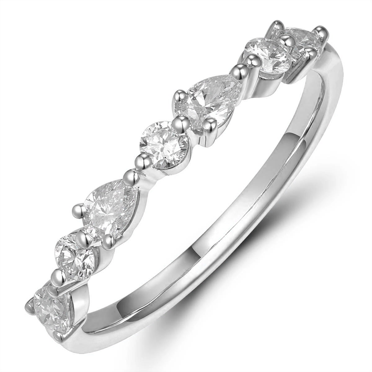 Wedding Bands Wedding Rings in White Gold containing Diamond 456143
