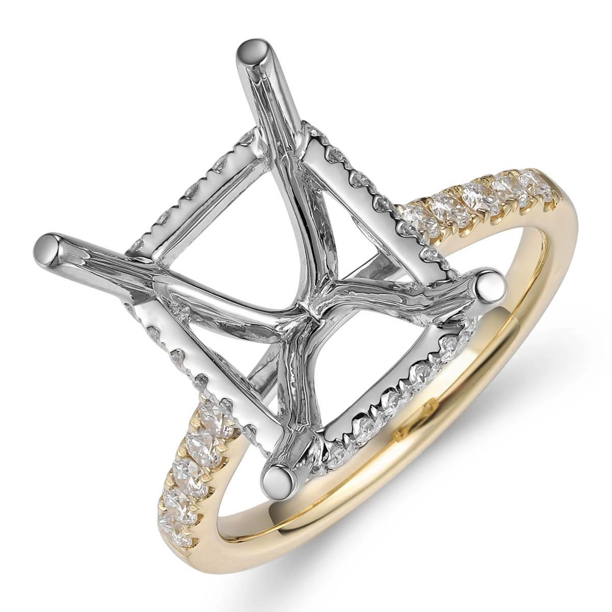 Engagement Collections Engagement Rings in Mixed Metals containing Diamond 456146