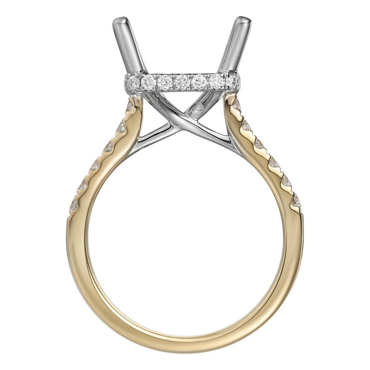 Engagement Collections Engagement Rings in Mixed Metals containing Diamond 456146