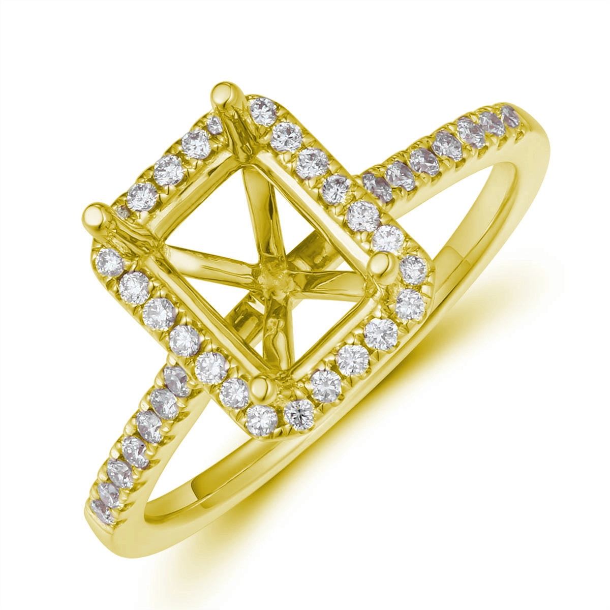 Engagement Collections Engagement Rings in Yellow Gold containing Diamond 456148