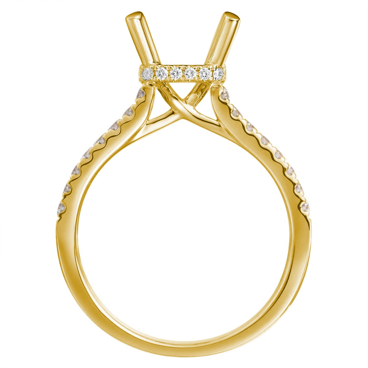 Engagement Collections Engagement Rings in Yellow Gold containing Diamond 456151