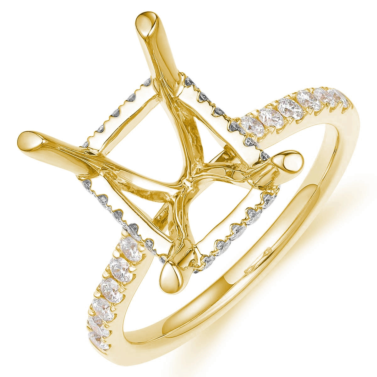 Engagement Collections Engagement Rings in Yellow Gold containing Diamond 456152