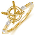 Engagement Collections Engagement Rings in Yellow Gold containing Diamond 456156