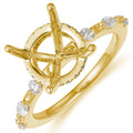 Engagement Collections Engagement Rings in Yellow Gold containing Diamond 456157