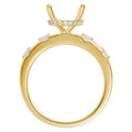 Engagement Collections Engagement Rings in Yellow Gold containing Diamond 456158