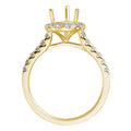 Wedding Bands Engagement Rings in Yellow Gold containing Diamond 456160