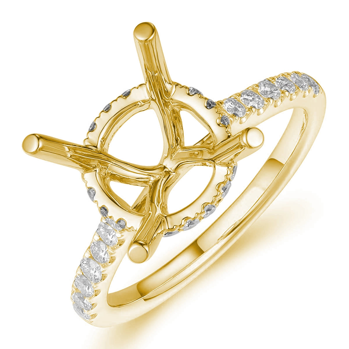 Engagement Collections Engagement Rings in Yellow Gold containing Diamond 456166