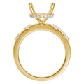 Engagement Collections Engagement Rings in Yellow Gold containing Diamond 456167