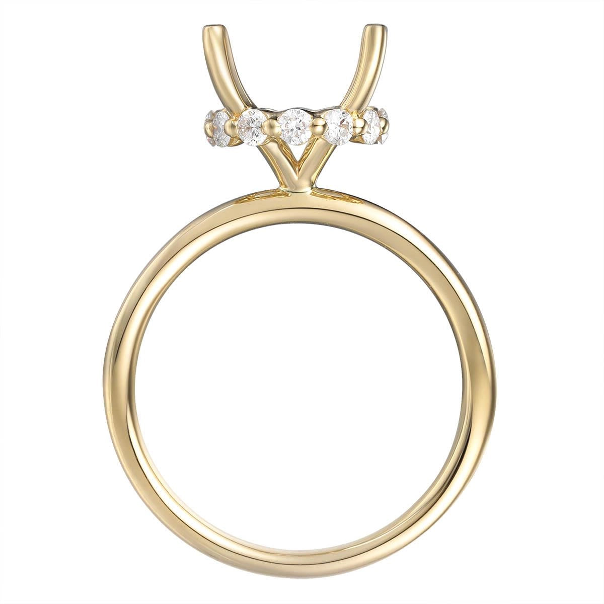 Engagement Collections Engagement Rings in Yellow Gold containing Diamond 456168