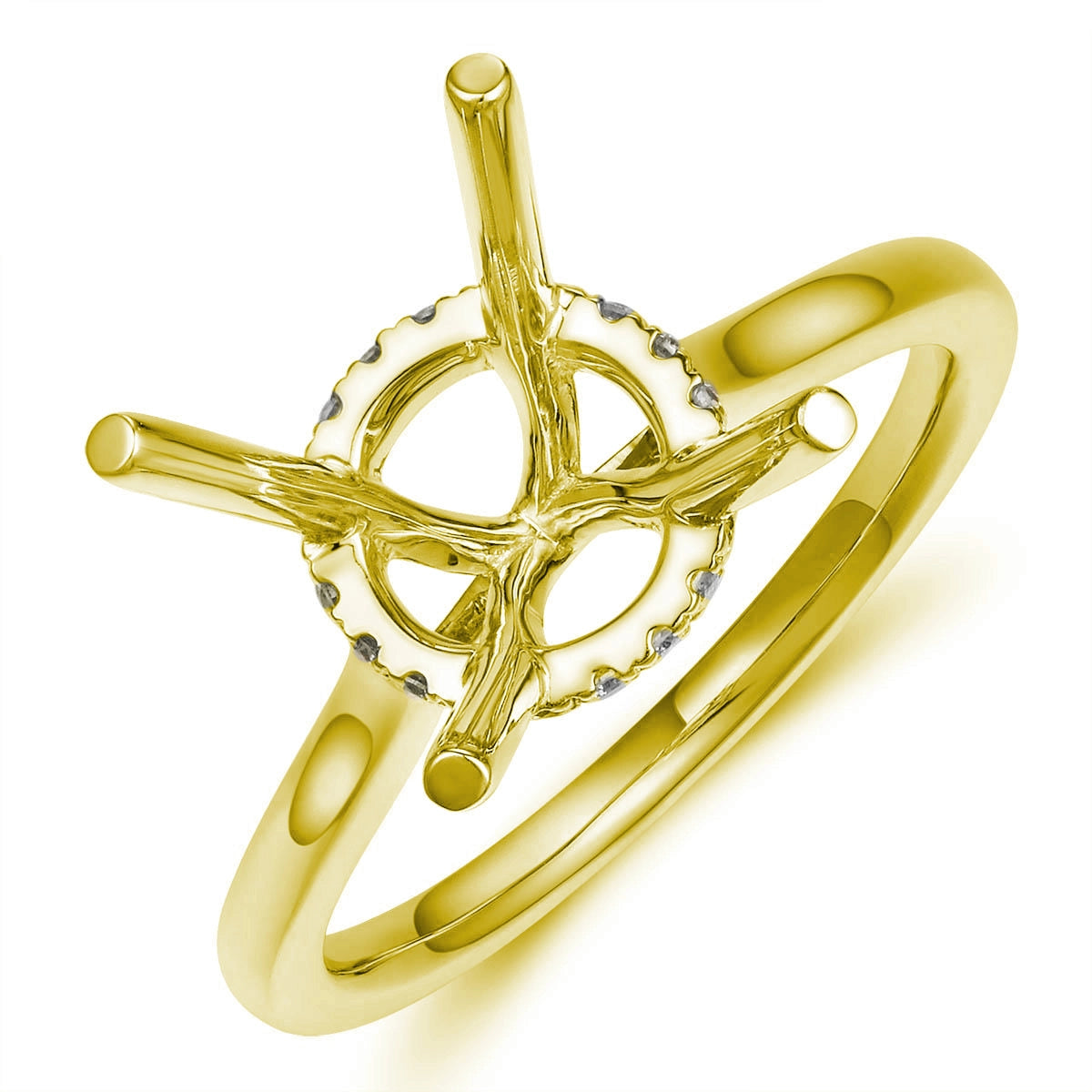 Engagement Collections Engagement Rings in Yellow Gold containing Diamond 456171